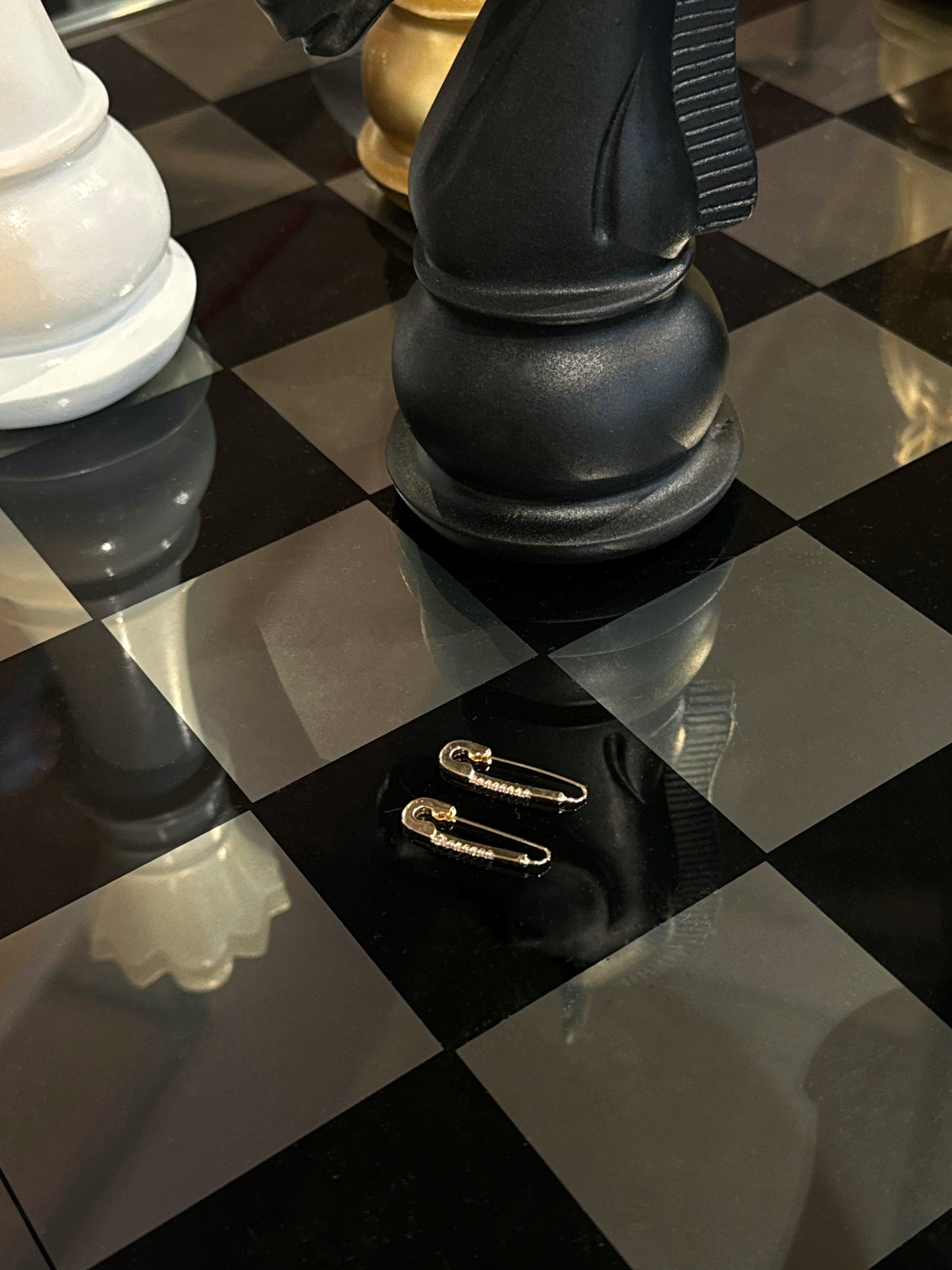 Обици SAFETY PIN