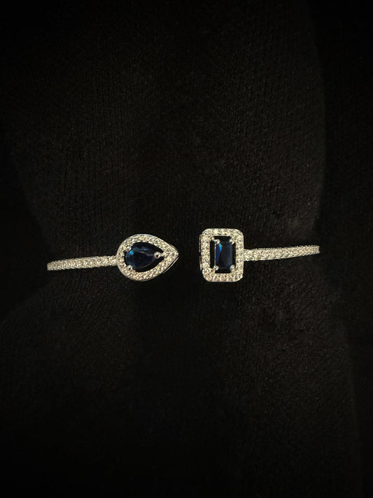 Dual Sapphire Elegance Bracelet