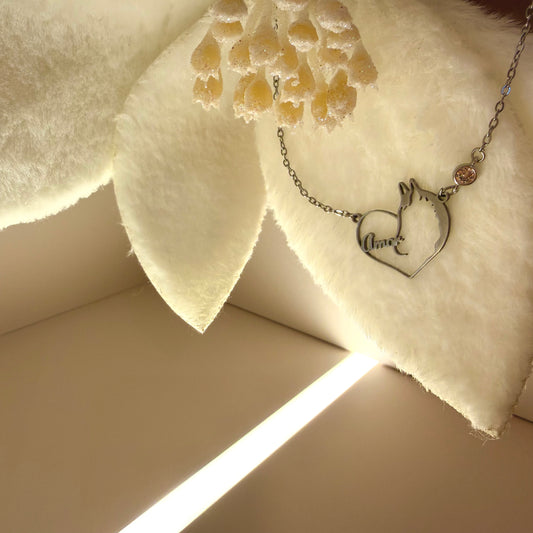 Personalised horse necklace